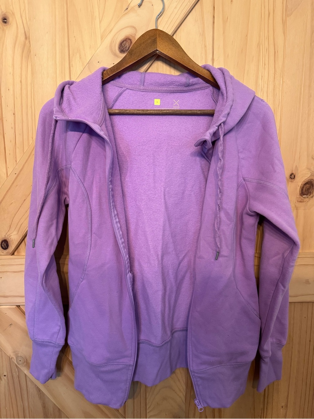 Xersion Lavender Utility Zip Hoodie Jacket - Women